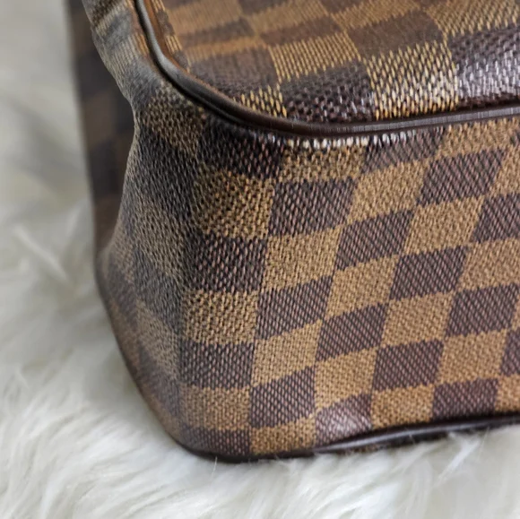 #00090-0042 LOUIS VUITTON DAMIER EBENE UZES TOTE BAG - Picture 9 of 11